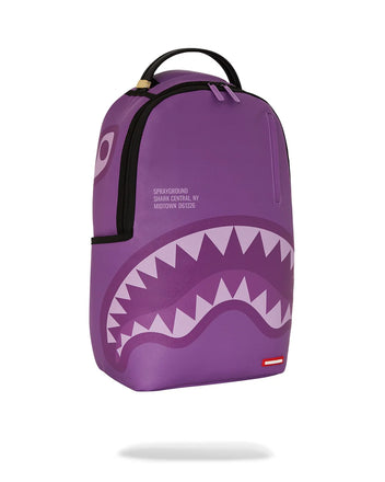 ZAINO SPRAYGROUND ART 7740 PURPLE SHARK CENTRAL DLXVS BACKPACK