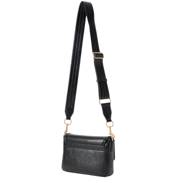 Borsa Love Moschino JC4092 Tracolla Logo metallico nera