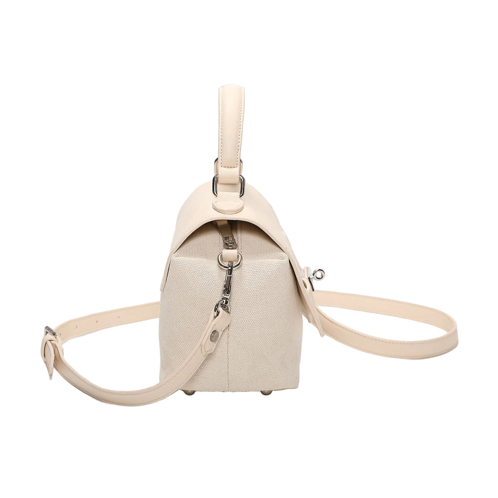 Borsa Mimì Muà Bauletto Con Patta E Canvas H201405