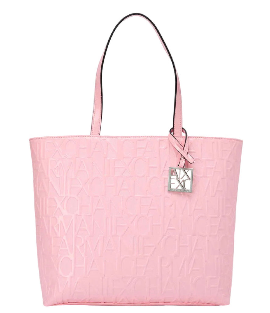 Borsa Armani Exchange Art 942650 shopper logo vernice