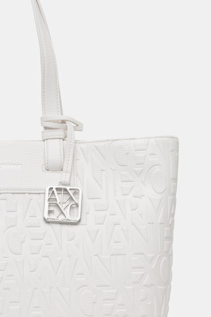 Borsa Armani Exchange XW001481 AF15774 Shopper All Over opaca