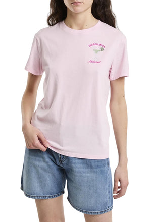 T-shirt Emilie in cotone con ricamo Margarita