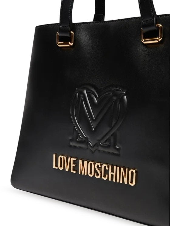 Borsa Love Moschino JC4364 Shopper in Vitello Nera