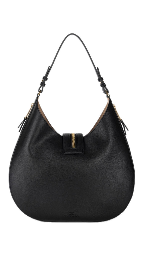 Borsa Elisabetta Franchi BS75A47E2 Hobo grande a spalla con zip