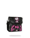 TRACOLLA SPRAYGROUND 9000 PEANUTS SNOOPY PINK STENCIL MESSENGER SLING