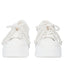 Sneaker Tosca Blu SS2603S025 Clara in pelle con fiocco di perle colore bianco