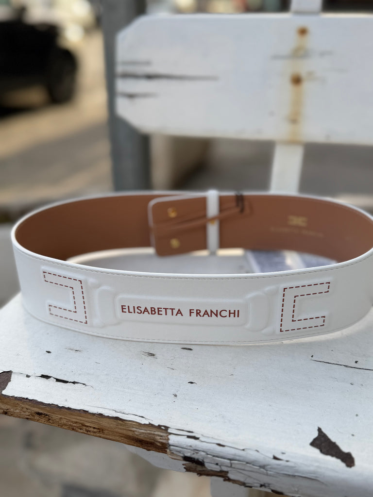 Cinturone Elisabetta Franchi CT08S61E2  logo stampato