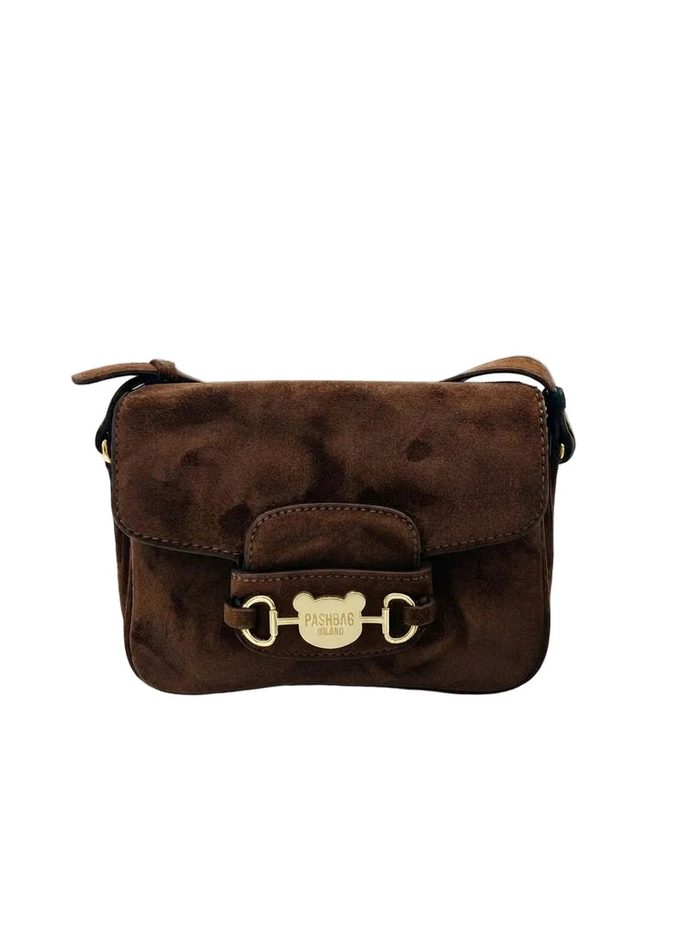 Borsa Pashbag 20325 Mini Carly Golden in suede