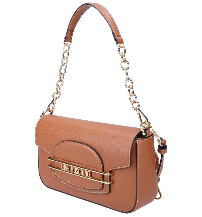 Borsa Love Moschino JC4345 Tracolla Logo Banda metallo dorato