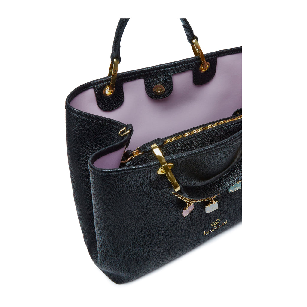 Borsa Braccialini B18191 Beth Medium con charms borsette pendenti