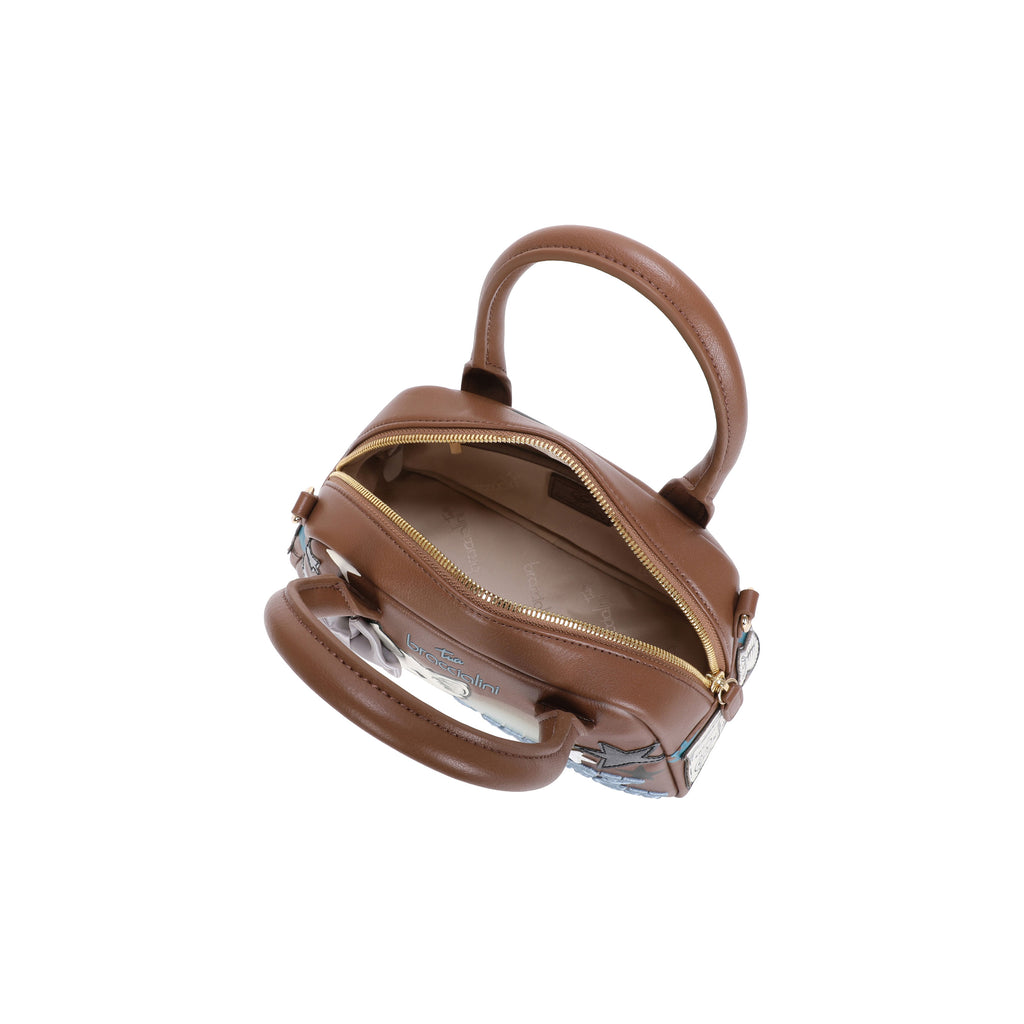 Borsa Braccialini All Round B18510 Bauletto Small Marrone