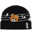 Cappello Moschino 65464 M3319 risvolto orsetto teddy e note musicali
