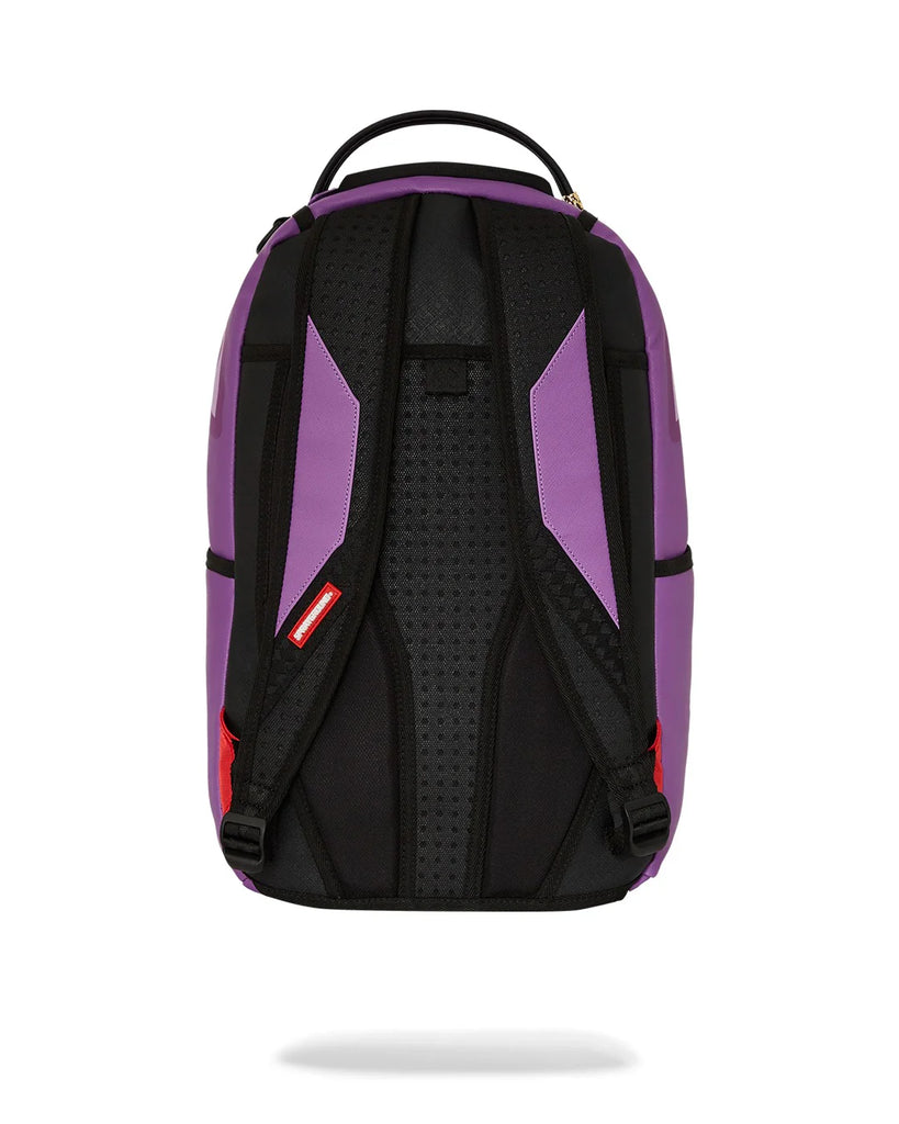 ZAINO SPRAYGROUND ART 7740 PURPLE SHARK CENTRAL DLXVS BACKPACK