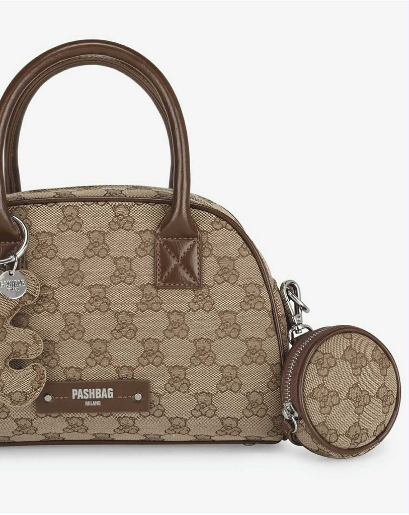 Borsa Pash Bag Bonnie Art18375 Bauletto orsetti Brown