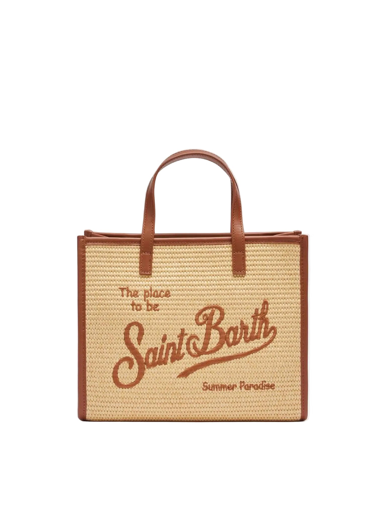 Borsa Saint Barth Vivian Mid Straw VVID001 00368L