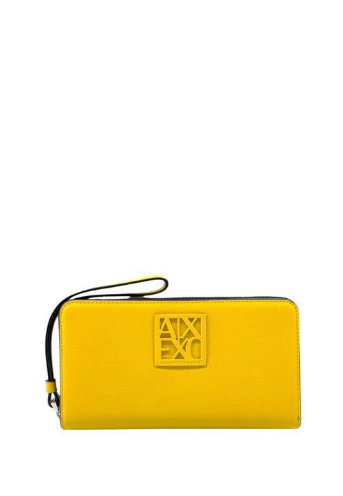 Portafoglio Armani Exchange 948486 Zip Around con placca