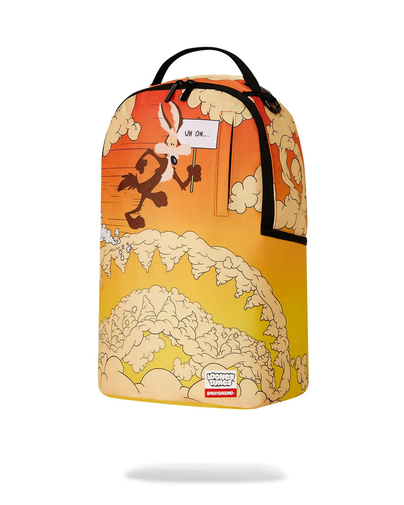 ZAINO SPRAYGROUND ART7294 LOONEY TUNES COYOTE CLIFF FALL DLXR BACKPACK