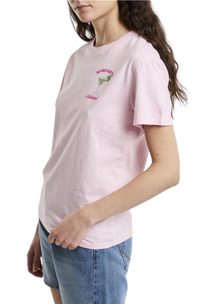 T-shirt Emilie in cotone con ricamo Margarita