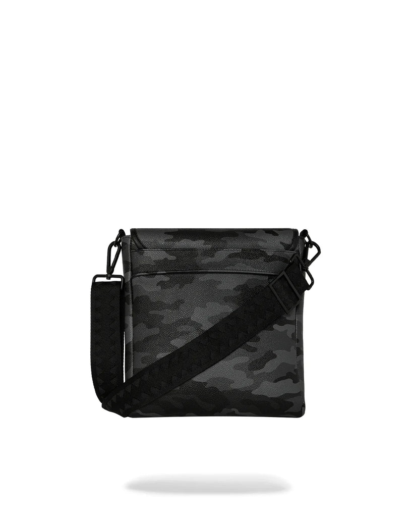 TRACOLLA SPRAYGROUND 9000 PEANUTS SNOOPY PINK STENCIL MESSENGER SLING