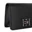Borsa Elisabetta Franchi Nera BS11A46E2 a tracolla con girello logo in metallo