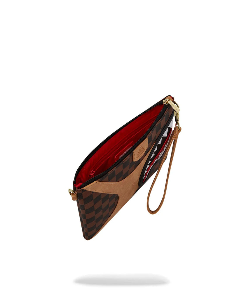 POCHETTE SPRAYGROUND PIATTA ART7994 HENNYVILLE CROSSOVER CLUTCH