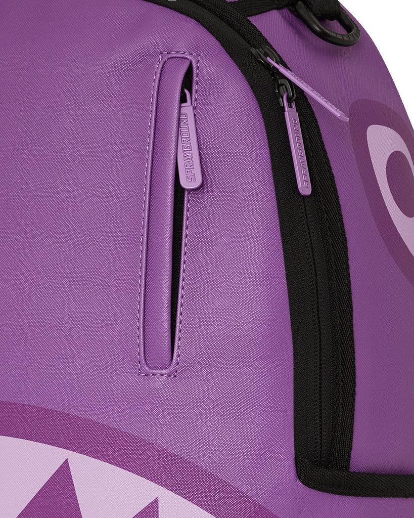 ZAINO SPRAYGROUND ART 7740 PURPLE SHARK CENTRAL DLXVS BACKPACK