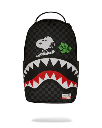 ZAINO SPRAYGROUND ART7741 SNOOPY TOP SHARK MONEY DLXSV BACKPACK