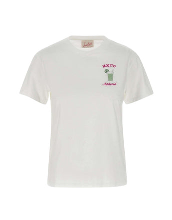 T-shirt Emilie in cotone con ricamo Mojito