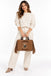 Borse PashBag Tote big Marge Shepherd Suede con frange