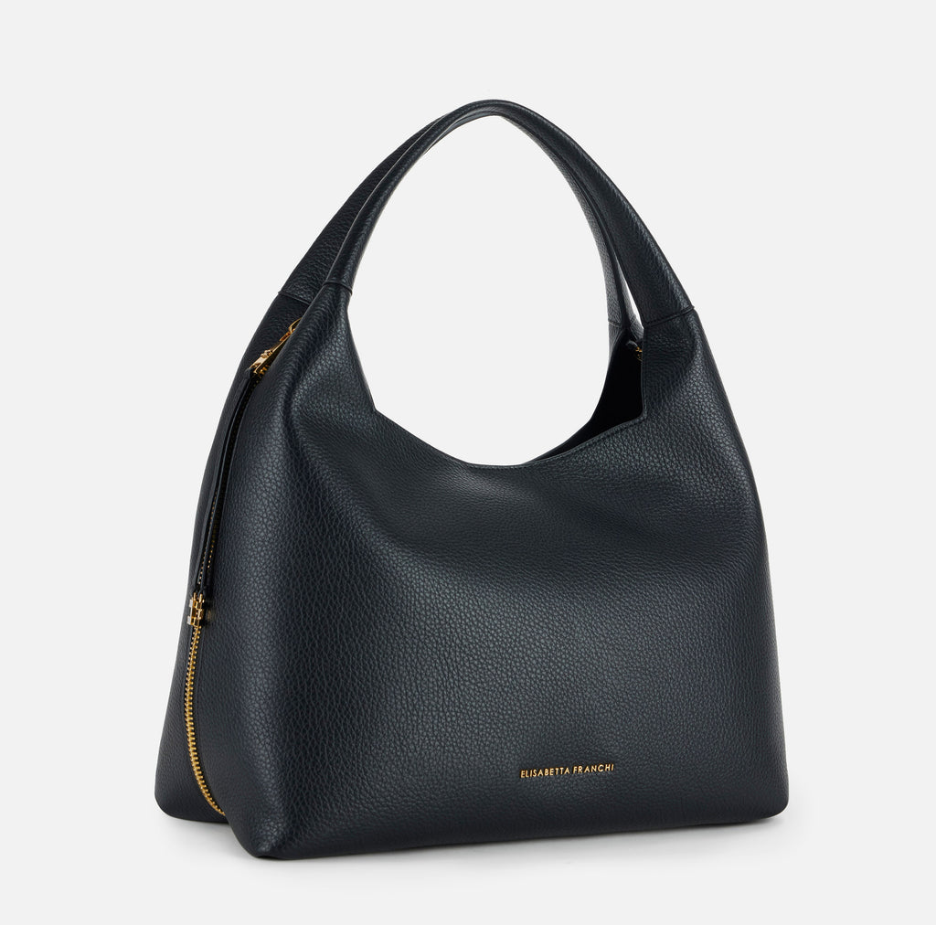 Borsa Elisabetta Franchi BS23A66E2 Hobo con charms