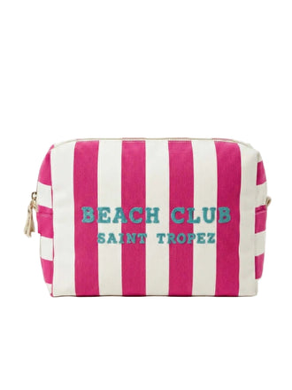 Pochette Marinette Saint Tropez In Canvas Beach Club