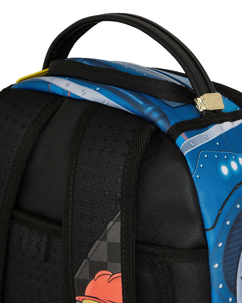 ZAINO SPRAYGROUND ART7791 MINION AND SPRAYGROUND SIGN BACKPACK