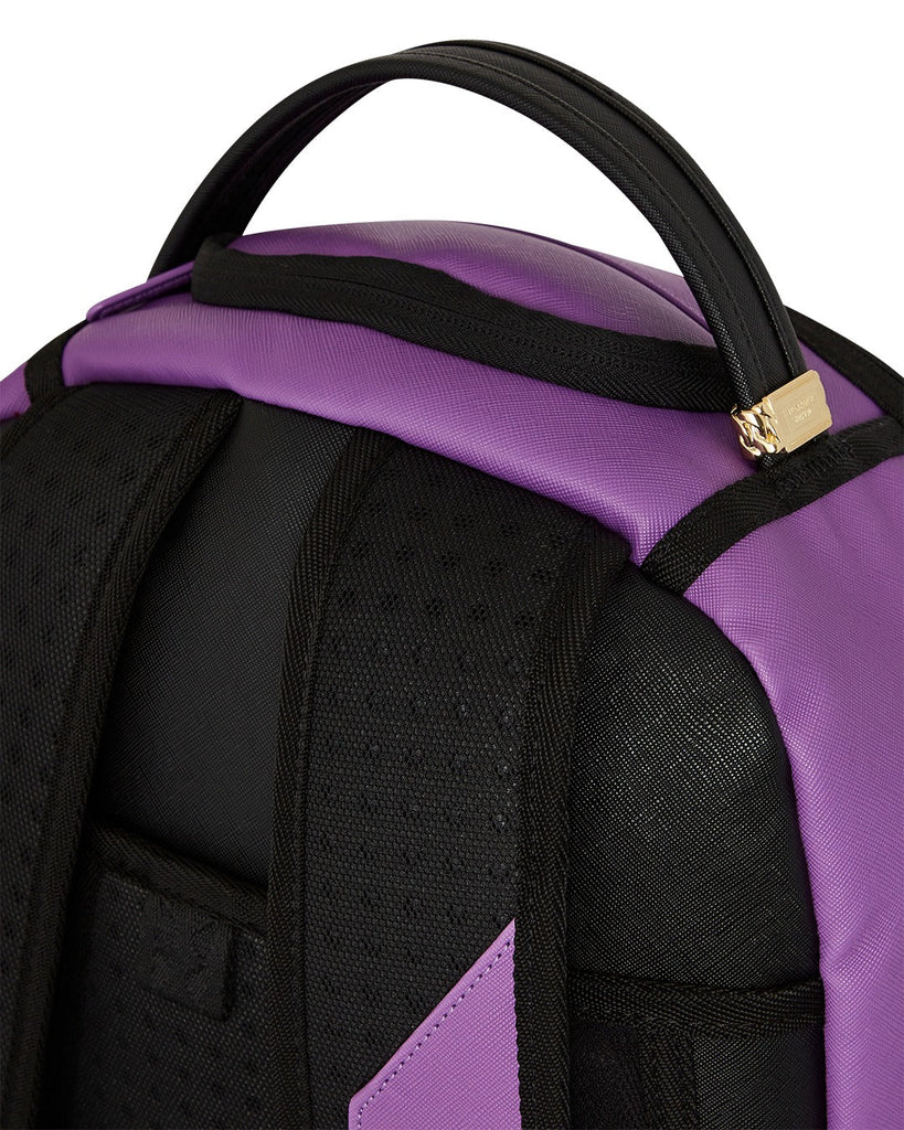 ZAINO SPRAYGROUND ART 7740 PURPLE SHARK CENTRAL DLXVS BACKPACK