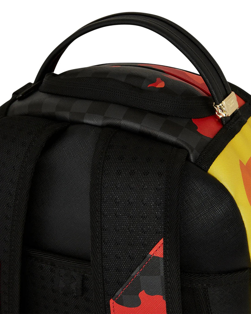 ZAINO SPRAYGROUND ART7795 BENDER FIRE DRAMA DLXV BACKPACK