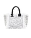 Borsa Saint Barth Vanity Stampa Animalier Zebra Ricoperta Di Strass VANI001 00271L