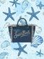 Borsa Saint Barth Vanity Miny Indigo Strass VAMI001 07486L