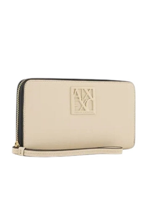 Portafoglio Armani Exchange 948486 Zip Around con placca
