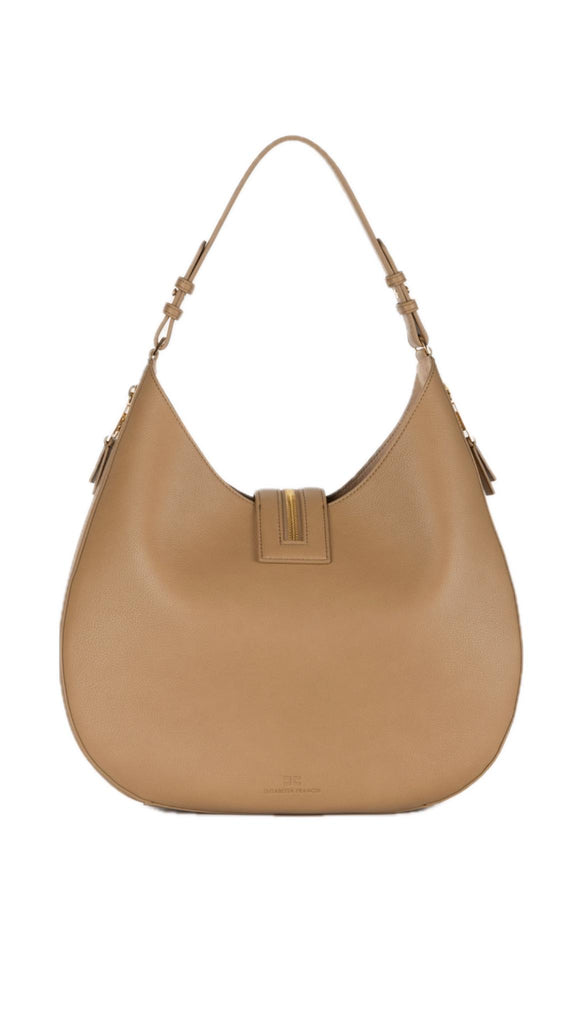 Borsa Elisabetta Franchi BS75A47E2 Hobo grande a spalla con zip
