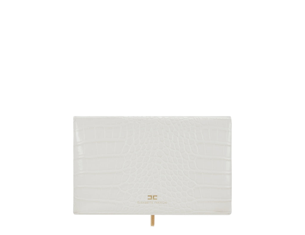 Borsa Elisabetta Franchi BS56A57E2 Pochette tracolla con catena groumette
