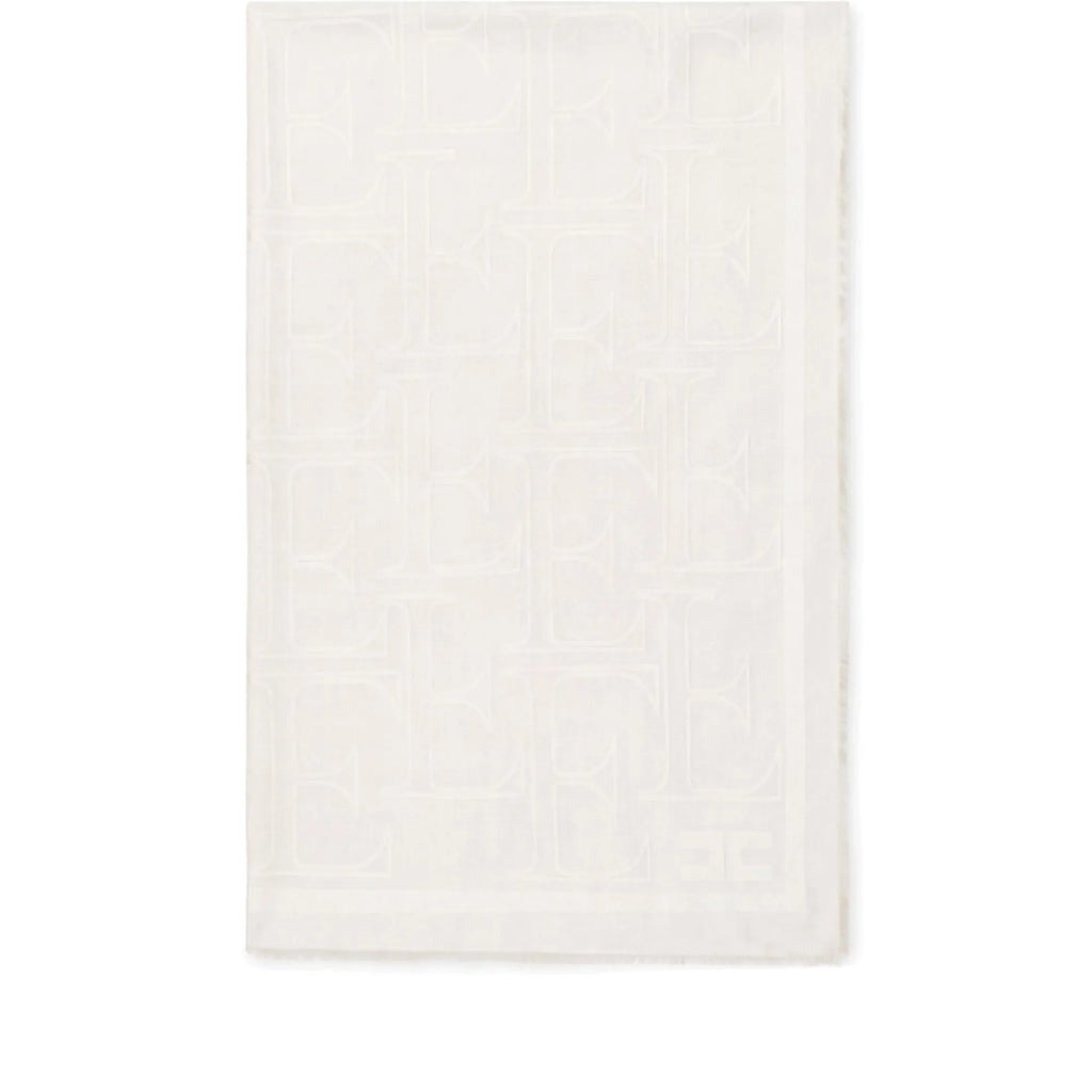 Foulard Elisabetta Franchi SC03F66E2 con logo pattern All-over