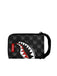 PORTAFOGLIO SPRAYGROUND 9315 SHARKS IN PARIS WTF BUBBLY BLACK CHECK