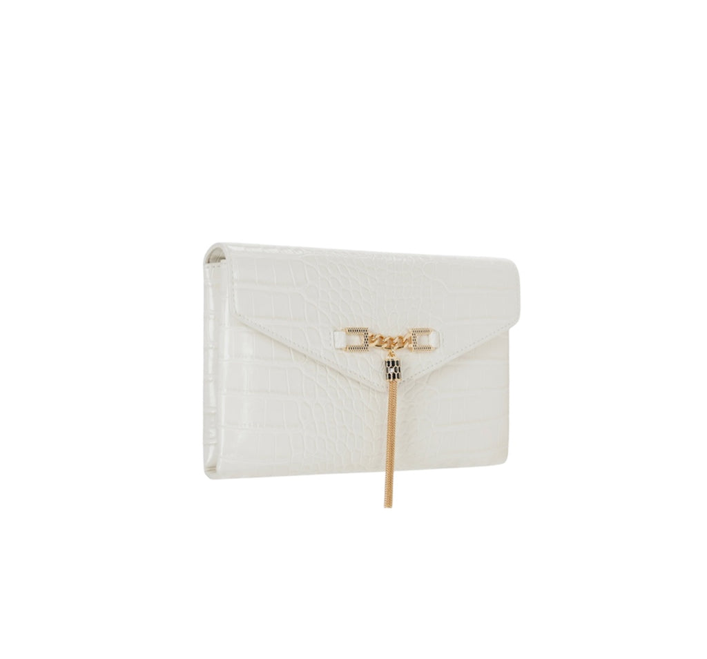 Borsa Elisabetta Franchi BS56A57E2 Pochette tracolla con catena groumette