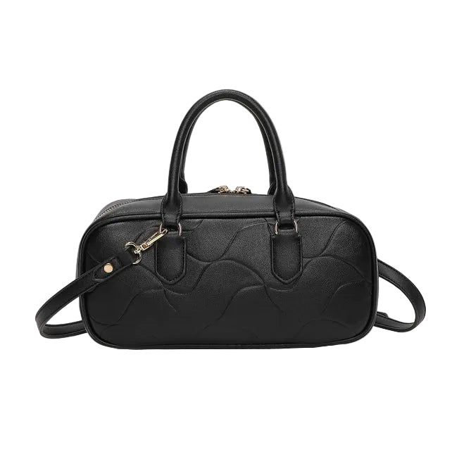 Borsa Mimì Muà Bowling con motivo ad onda Y201385