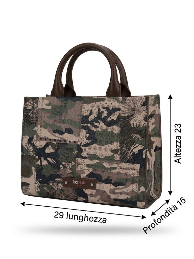 Borsa Pashbag 20117 Marge Big armor camouflage