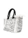 Borsa Saint Barth Vanity Stampa Animalier Zebra Ricoperta Di Strass VANI001 00271L