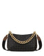 Borsa Pollini TE8490 Tracolla Heritage Pollini Nera con dettagli Marroni