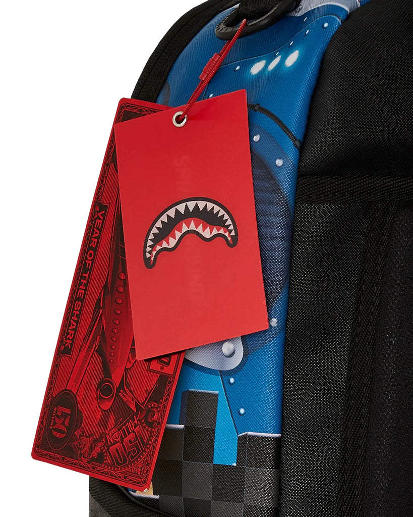 ZAINO SPRAYGROUND ART7791 MINION AND SPRAYGROUND SIGN BACKPACK