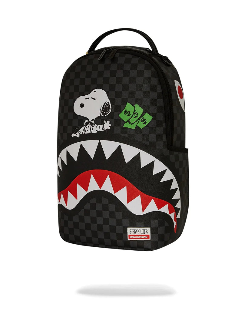 ZAINO SPRAYGROUND ART7741 SNOOPY TOP SHARK MONEY DLXSV BACKPACK