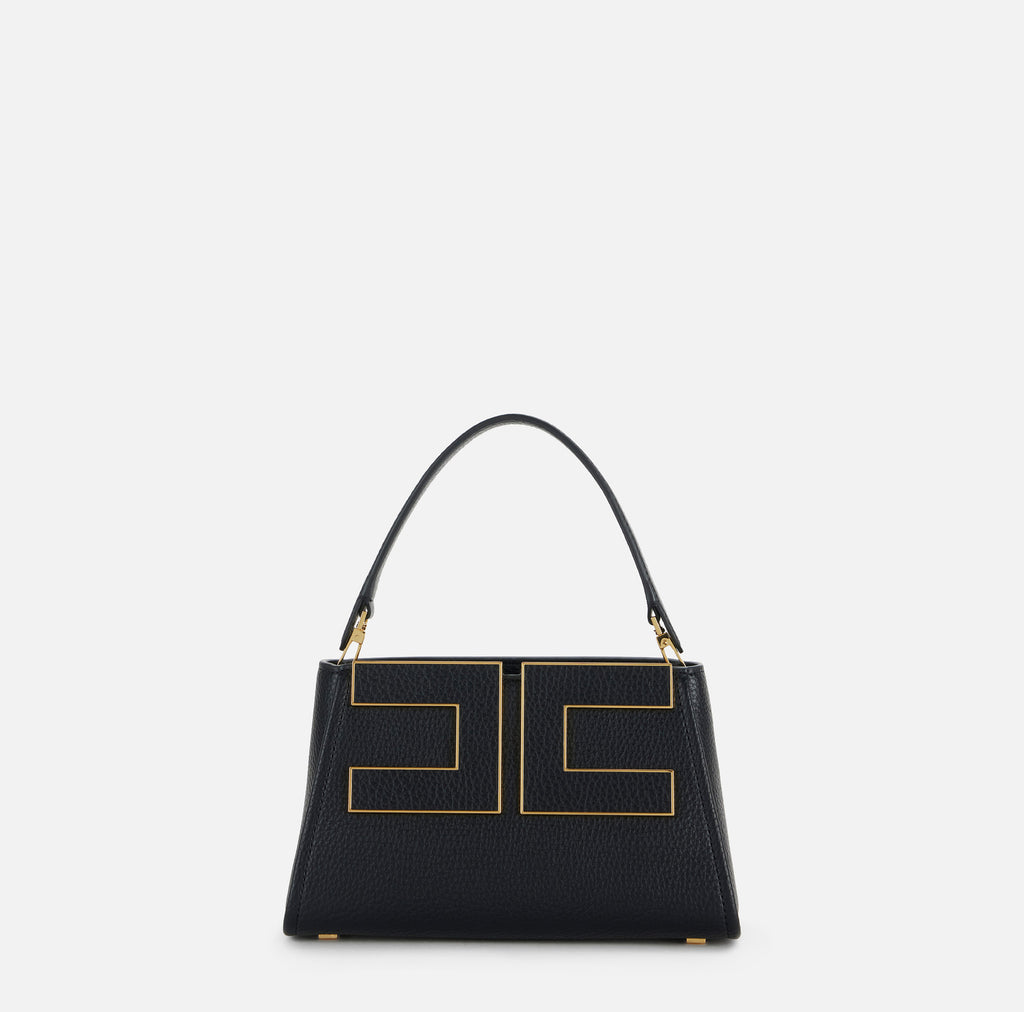 Borse Elisabetta Franchi BS07A66E2 con maxi logo a tracolla