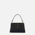 Borse Elisabetta Franchi BS07A66E2 con maxi logo a tracolla